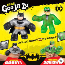 Load image into Gallery viewer, Heroes Of Goo Jit Zu Metallic Batman vs The Riddler