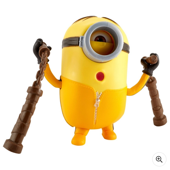 Minions: The Rise of Gru – Nunchuck Swinging Stuart Action Figure