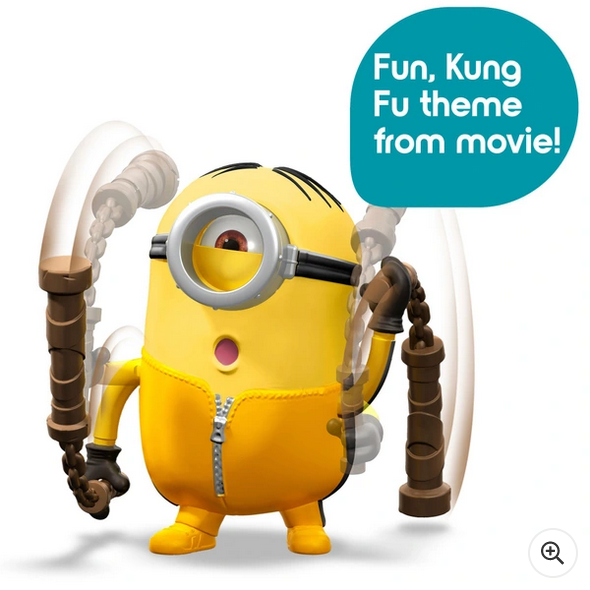 Minions: The Rise of Gru – Nunchuck Swinging Stuart Action Figure