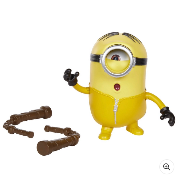 Minions: The Rise of Gru – Nunchuck Swinging Stuart Action Figure