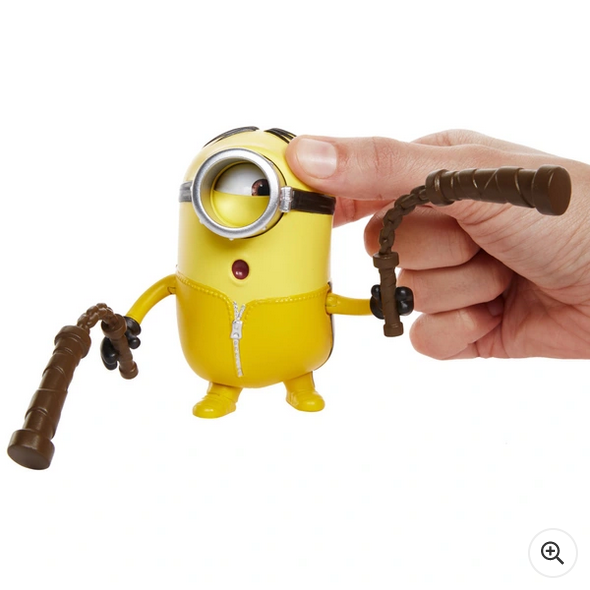 Minions: The Rise of Gru – Nunchuck Swinging Stuart Action Figure