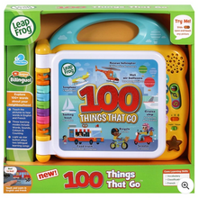 Load image into Gallery viewer, LeapFrog 100 Things That Go Book Toy