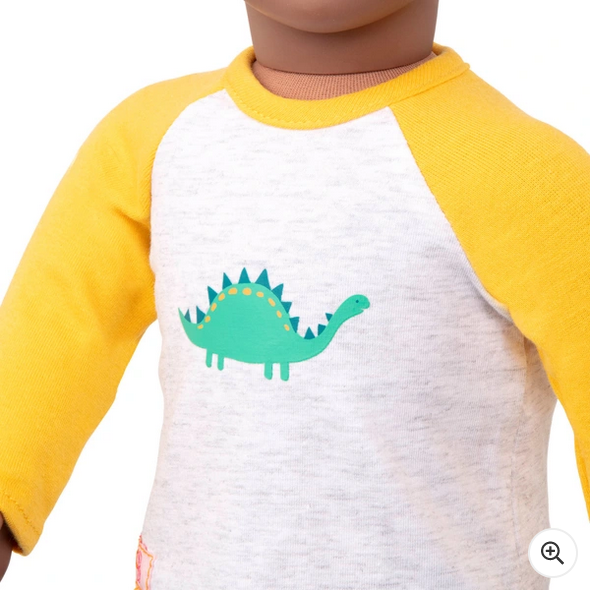 Our Generation Boy Deluxe PJ Dino Snores Outfit