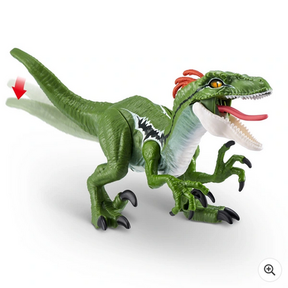 NEW Dino Action Raptor Dinosaur Toy - Robotic Movement & Roaring Sounds