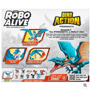 Robo Alive Dino Action Pterodactyl by ZURU