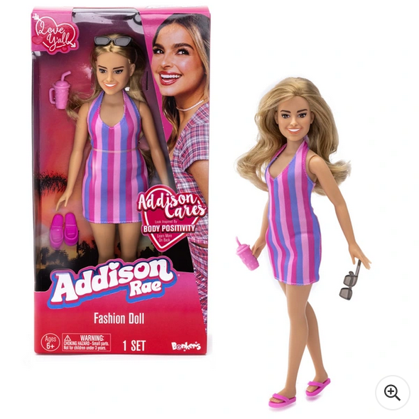 Addison Rae 28 cm Beach Fashion Doll Sun-Kissed Style