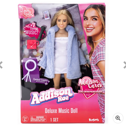 Addison Rae Deluxe Music Fashion Doll