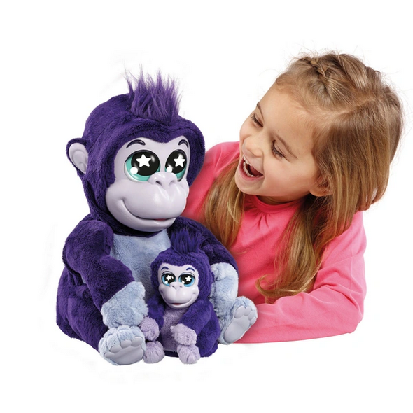 Animagic Tiki & Toko Interactive Gorillas Plush