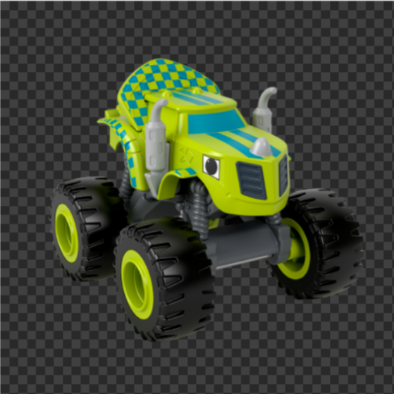 Blaze & The Monster Machines Racing Flag Zeg