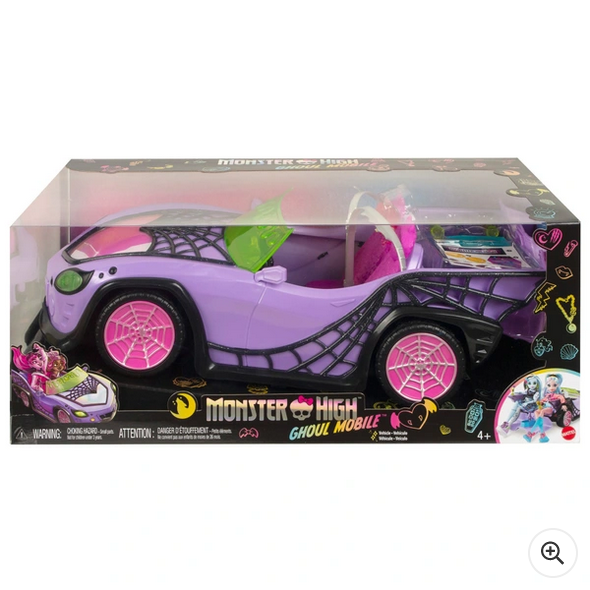 Monster High Ghoul Mobile Toy Car with Pet