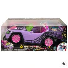Load image into Gallery viewer, Monster High Ghoul Mobile Toy Car with Pet