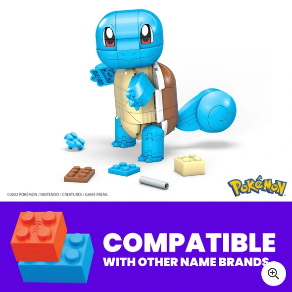 Pokémon Squirtle Mega Building Set By Mega Construx