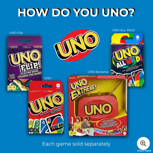 UNO All Wild Card Game