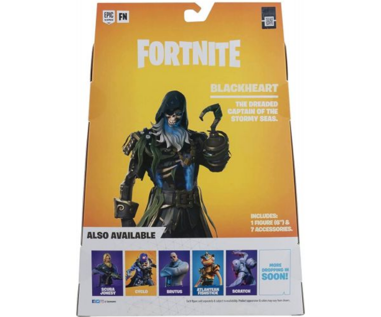 Fortnite Blackheart Coeur Noir Action Figure