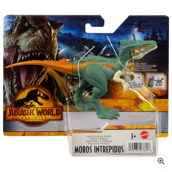 Jurassic World Dominion Moros Intrepidus Ferocious Pack Dinosaur Action Figure