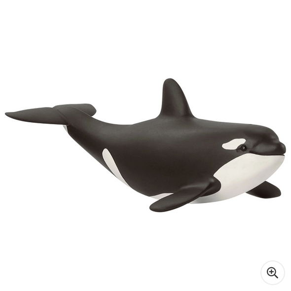 Schleich Baby Orca Animal Figure