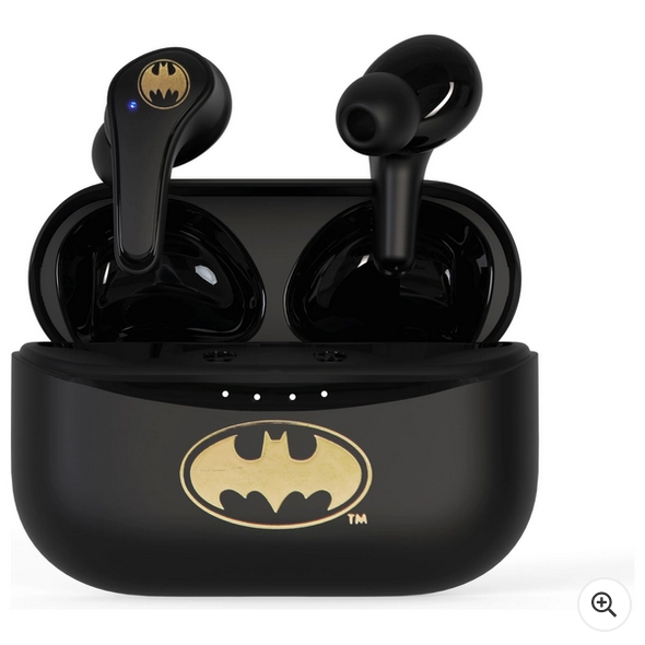 Batman DC True Wireless Bluetooth Earbuds Black