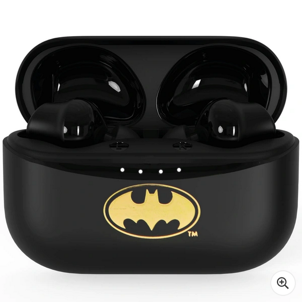 Batman DC True Wireless Bluetooth Earbuds Black