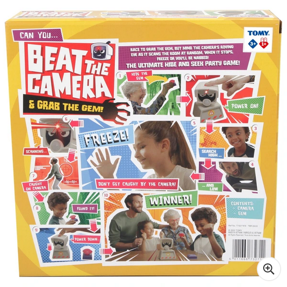 Beat The Camera Party Board Game By Tomy