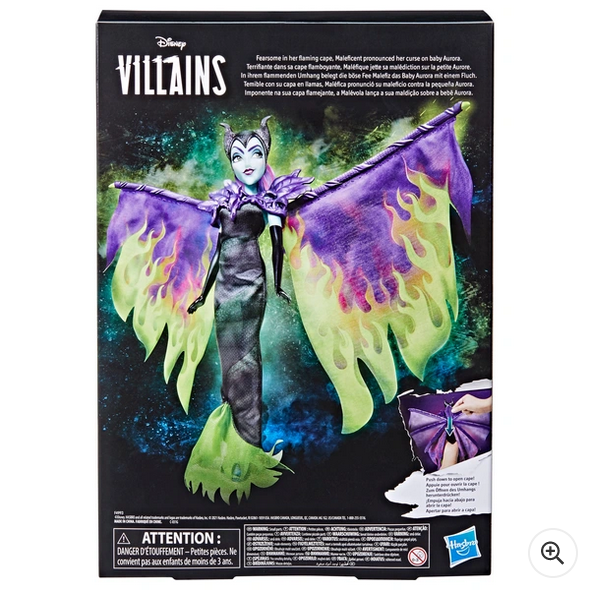 Villains Maleficent's Flames of Fury Fashion Doll