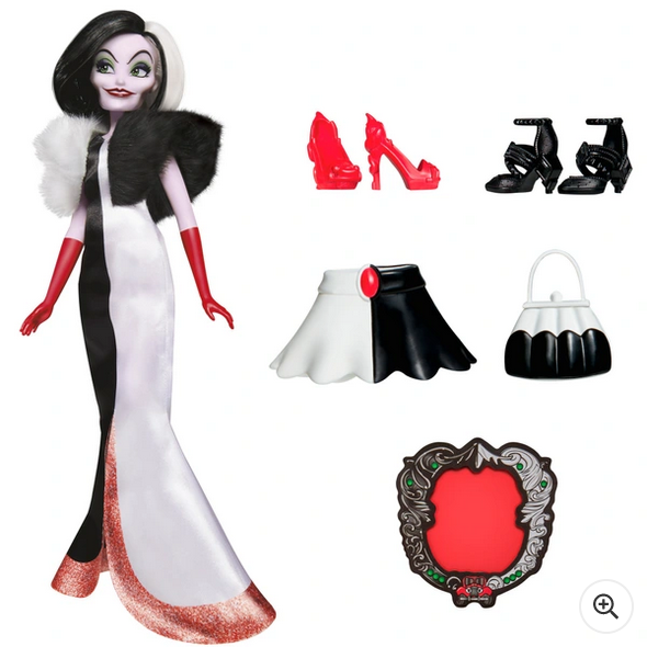 Villains Cruella De Vil Fashion Doll