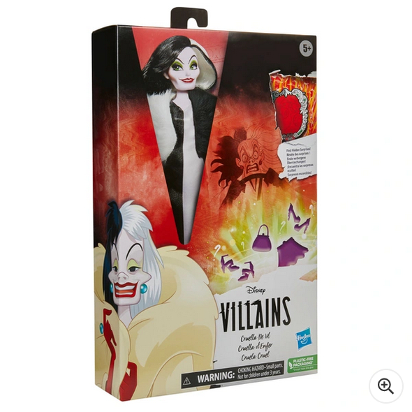 Disney Villains Cruella de Vil Fashion Doll