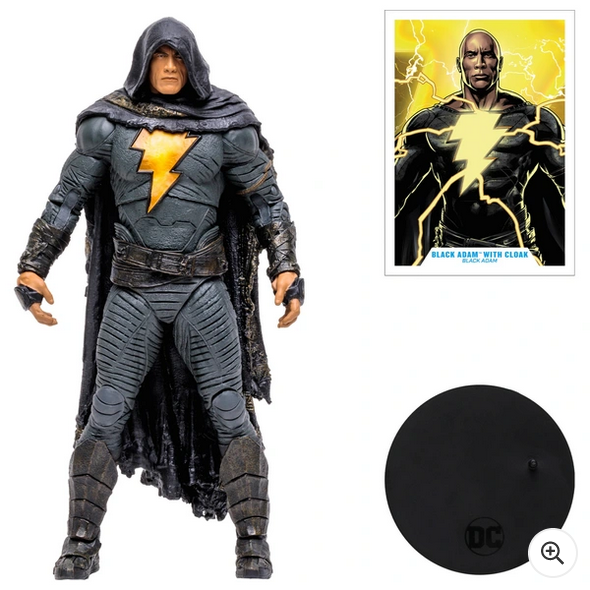 McFarlane DC Black Adam 18cm Figure - Black Adam with Cloak