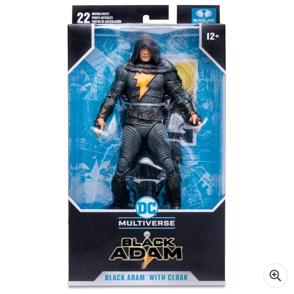 McFarlane DC Black Adam 18cm Figure - Black Adam with Cloak