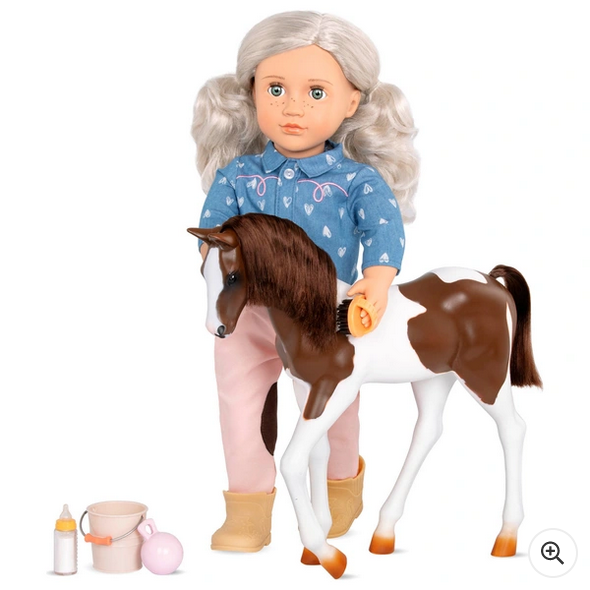 Our Generation Doll Yanira with Pet Foal Set