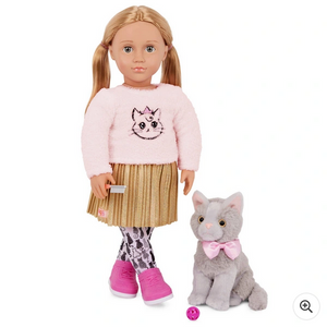 Our Generation Doll Melena and Mittens