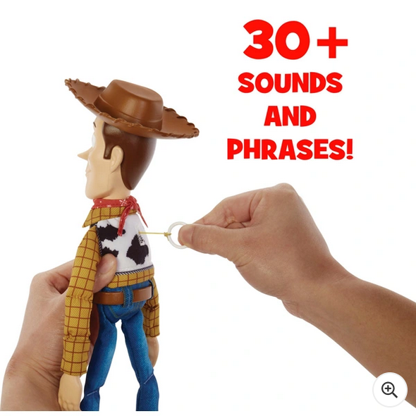 Disney Pixar Toy Story Roundup Fun Talking Woody Doll