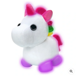 Adopt Me Neon Unicorn 30cm Plush