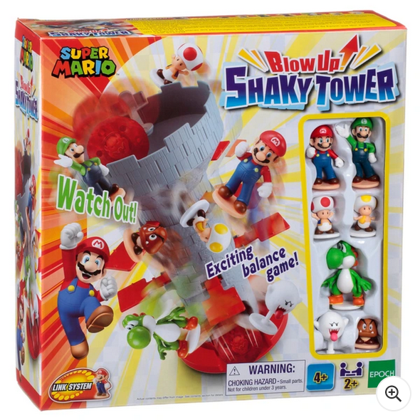 Super Mario Blow Up Shaky Tower