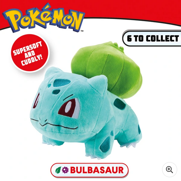 Bulbasaur 20cm Pokémon Plush