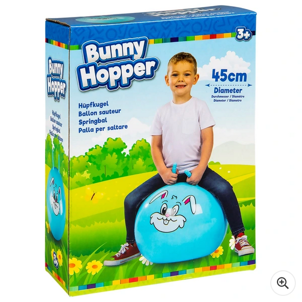 Blue Bunny Bouncy Hopper