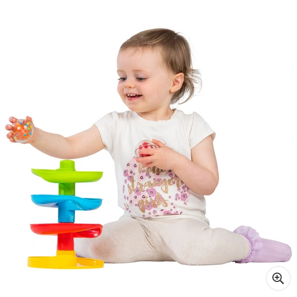 Big Steps Busy Ball Tower Toy