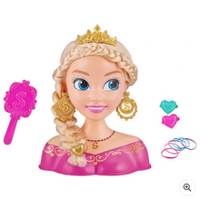 Load image into Gallery viewer, Sparkle Girlz Princess Hair Styling Head By ZURU