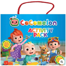 Load image into Gallery viewer, CoComelon Activity Pack with 3 Books and 100+ Stickers