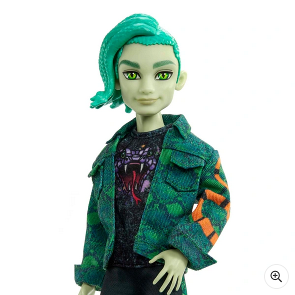 Monster High Deuce Gorgon Doll with Pet and Accessories