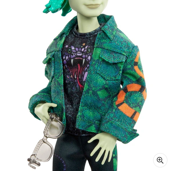 Monster High Deuce Gorgon Doll with Pet and Accessories