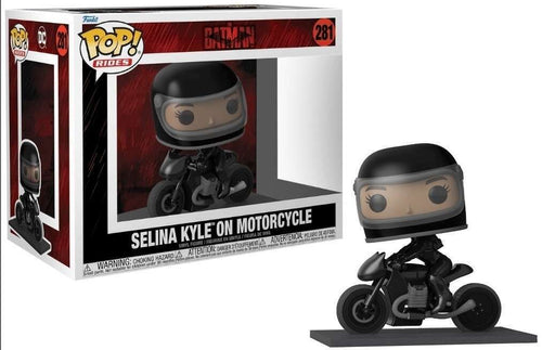 Funko POP! Rides: The Batman Selina Kyle on Motorcycle Vinyl Figure
