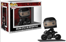 Load image into Gallery viewer, Funko POP! Rides: The Batman Selina Kyle on Motorcycle Vinyl Figure