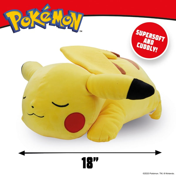 Sleeping Pikachu Pokemon 45cm Plush