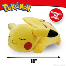 Load image into Gallery viewer, Sleeping Pikachu Pokemon 45cm Plush