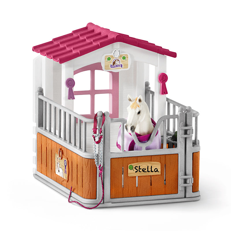 Schleich Horse Stall With Lusitano Mare No 42368