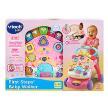 Load image into Gallery viewer, VTech First Steps® Baby Walker Pink