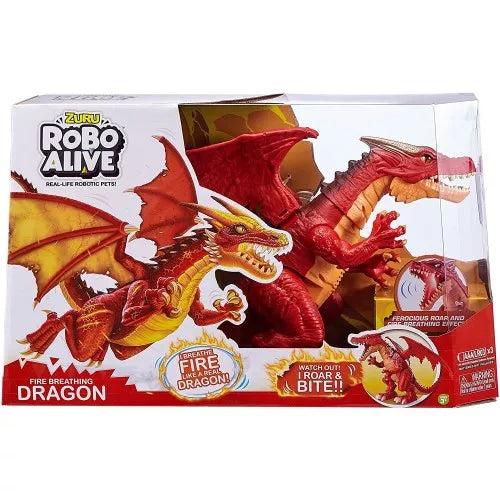 Robo Alive Fire Breathing Dragon By Zuru