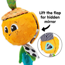Load image into Gallery viewer, Lamaze Olive the Orange Clip &amp; Go Toy