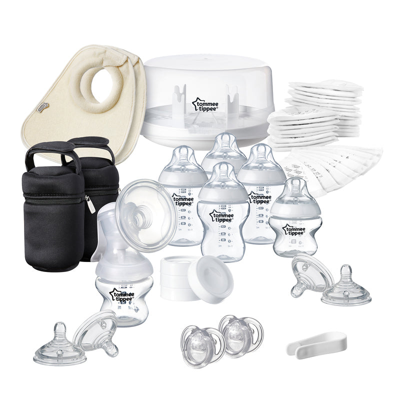 Tommee Tippee Closer to Nature Microwave Steriliser & Manual Breast Pump