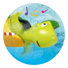 Load image into Gallery viewer, Tomy Bath Toy Swim and Sing Turtle